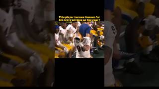 This player became famous for his crazy actions on the court shorts sports edit nfl football [upl. by Navek]