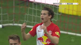 Brenden Aaronson vs WSG Wattens 2 Assists [upl. by Odlareg]