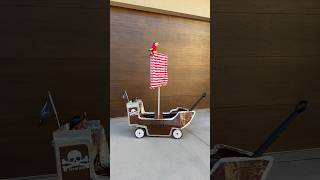 I MADE A PIRATE SHIP FOR THE WORLDS CUTEST PIRATE 🏴‍☠️ diycostume halloween2024 pirateship diy [upl. by Anni138]