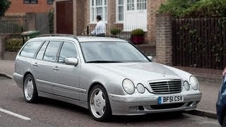 MERCEDES E240 AMG AVANTGARDE ESTATE STATION WAGON OFFICIAL REVIEW [upl. by Tarfe]