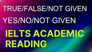 Learn How to Answer TrueFalseNot Given in IELTS ‼️– Lesson📚➕Examples✅ [upl. by Flemings329]