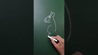 How to draw cute kangaroo🦘easy Step by step Drawing art drawings shortvideo youtube trending diy [upl. by Nauqan182]