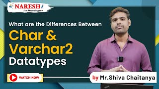 Differences Between CHAR amp VARCHAR2 in Oracle  NareshIT oracletutorial [upl. by Dong]