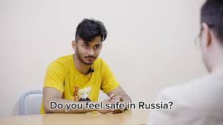 Interview with Indian student of Omsk State Medical University  MBBS in Russia [upl. by Anahir61]