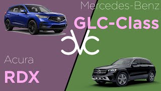 Mercedes Benz GLC Class 2021 vs Acura RDX 2021 [upl. by Giess]