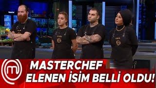 Masterchef all star kim elendi Elenen İsim belli oldu [upl. by Ruperta]