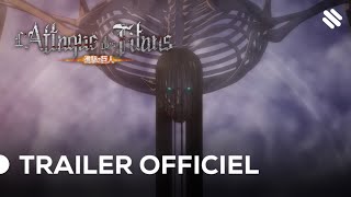 L’Attaque des Titans Saison 4  Partie 3  TRAILER 2 VOSTFR [upl. by Essilevi]