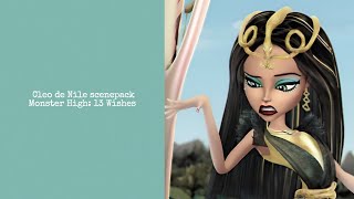 Cleo De Nile scenepack part 2 Monster High 13 Wishes 1080p [upl. by Roanna]