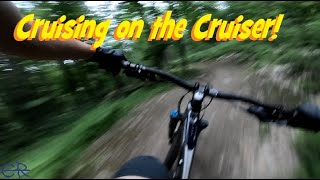 CRUISING ON THE CRUISER  CUYUNA MN  Crosby MN Mountain Bike trails 2022 [upl. by Legnaleugim720]