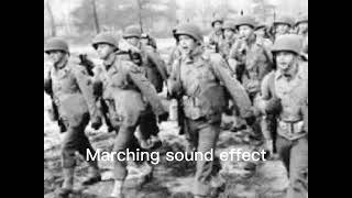 Ww2 Soldier’s marching sound effect [upl. by Annoyik]