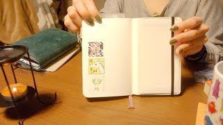 モレスキンが使い終わった報告をする朝の手帳タイム【ほぼ日手帳  ジークエンス】 [upl. by Atiroc]