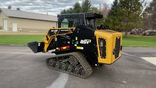 2019 ASV RT65 Skid Steer with 67quot Virnig Bucket [upl. by Hourigan453]