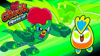 Chuck Chicken Power Up ⚡ Best 20 episodes 🔥 Superhero cartoons [upl. by Boycie]