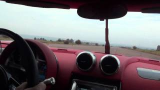 Koenigsegg Agera R practice run from inside with passenger without Launch Control [upl. by Recha836]