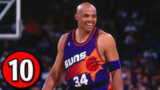 Charles Barkley Top 10 Plays of Career [upl. by Anyel]