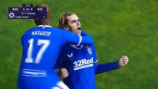 RANGERS VS R  COUNTY  PES 2021 GAMEPLAY [upl. by Atenaz]