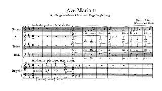 베이스 nwc Ave Maria  Franz Liszt [upl. by Gerbold]