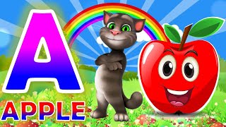 Phonics Song 2 with TWO Words in 3DA For Airplane  ABC Alphabet Songs with Sounds for Children524 [upl. by Ynotna]