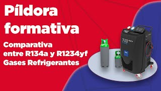 Comparativa gases refrigerantes R134a vs R1234yf [upl. by Sylram]