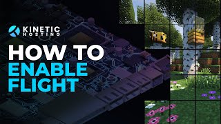 How to Enable Flight on a Minecraft Server [upl. by Hanzelin427]