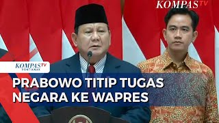 Presiden Prabowo Kunjungi 5 Negara Saya Berikan Instruksi ke Wapres Gibran amp Kabinet [upl. by Aimak]