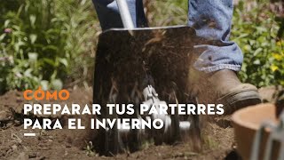 Prepara los parterres de tu jardín para el invierno [upl. by Akieluz]