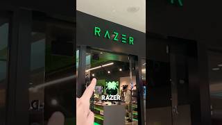 Fui a una RAZER STORE razer mouse teclado [upl. by Aziul]