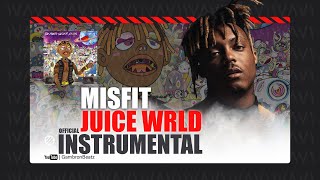 Juice WRLD  Misfit Official Instrumental [upl. by Yajnas161]