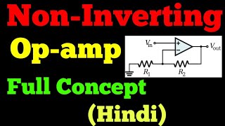 non inverting op amp hindi [upl. by Rawdin695]