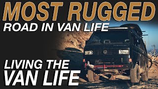 MOST Rugged Road in Van Life  Living The Van Life [upl. by Catt]