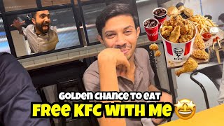 Free KFC With Me 😳 Golden Chance For All Pakistani Guys 🤩 Daily Vlogs By Inspector Ammar [upl. by Anemij991]