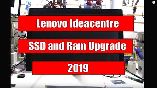 Lenovo Ideacentre Series Ram And SSD Upgrade A520 A530 A720 A730 [upl. by Lahsram840]