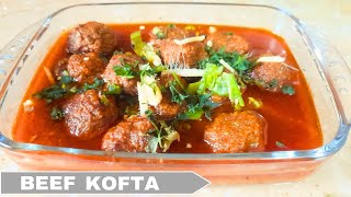 beef KoftaMeat balls Koftay  Kofta curry recipe  Kofta Banane Ka Tarika  کوفتہ بنانے کا طریقہ [upl. by Enihpad]