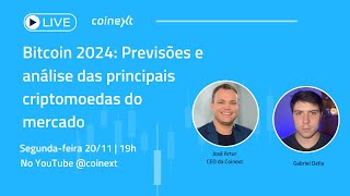 Bitcoin 2024 Previsões e análise das principais criptomoedas do mercado [upl. by Notnirb628]