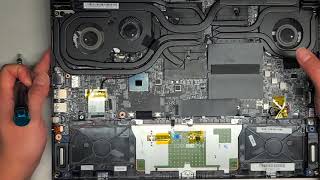 MSI GS66 Stealth Disassembly RAM SSD Hard Drive Upgrade Repair Logicboard Motherboard Removal [upl. by Ardnossac]