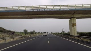 Driving on Ahmedabad–Vadodara Expressway  Gujarat India [upl. by Buchanan]