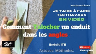 ✅ Talocher Un Enduit Extérieur  Angles de mur [upl. by Nevuer]