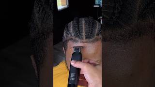 Fresh Low Taper Completes New Braids Look [upl. by Erastes146]