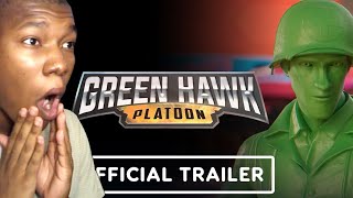 Green Hawk Platoon  Official Announcement Trailer REACTION [upl. by Kezer]