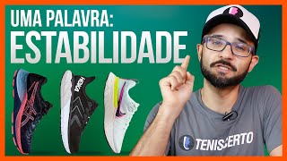 5 SUGESTÕES TÊNIS com ESTABILIDADE 2022 Nike Hoka ASICS Saucony Brooks [upl. by Eciralc]