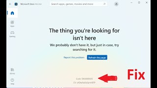 How to fix Microsoft store error 0x00000005 in Windows 11 [upl. by Orferd]