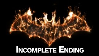 Batman Arkham Knight Incomplete Knightfall Protocol Ending [upl. by Carlota]