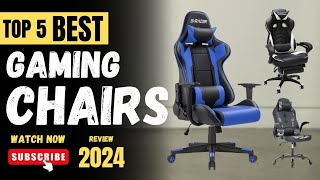 Top 5 Best Gaming Chairs Of 2024  Gaming Chair Buying Guide [upl. by Ear]