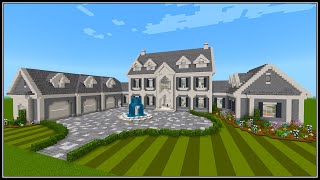 Minecraft How to Build a Mansion 8  PART 1 [upl. by Dar]