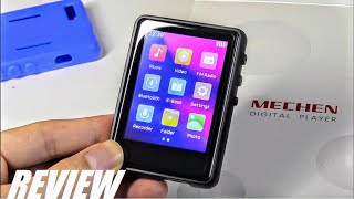 REVIEW MECHEN HiFi MP3 Player 24 Touchscreen Bluetooth 50 FM Radio [upl. by Yerffeg]