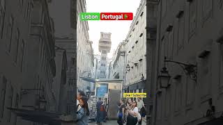 Lisbon Portugal street walk I Lisbon Street walk I Portugal street walk short shortsviralvideo [upl. by Yesiad]