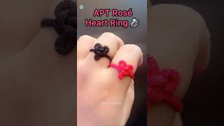 APT Rosé Heart Ring410 apt aptrending aptrosé aptring ring roséblackpink roséring usa diy [upl. by Shanna]