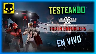 Testeando El Bono de Guerra quotEJECUTORES DE LA VERDADquot en Helldivers 2 👻 [upl. by Giacobo87]