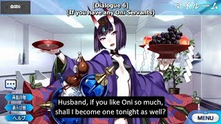 FateGrand Order Shuten Doujis Voice Lines with English Subs [upl. by Downes246]