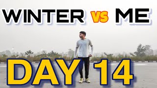 Winter Vs Me Day 14  winter challenge 2024 90 days challenge fitness running winterarc [upl. by Hna]